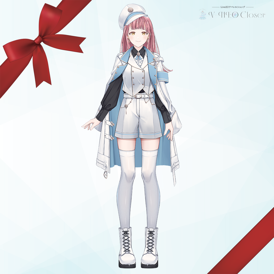 真城ななる×軍服(WhiteBlue)