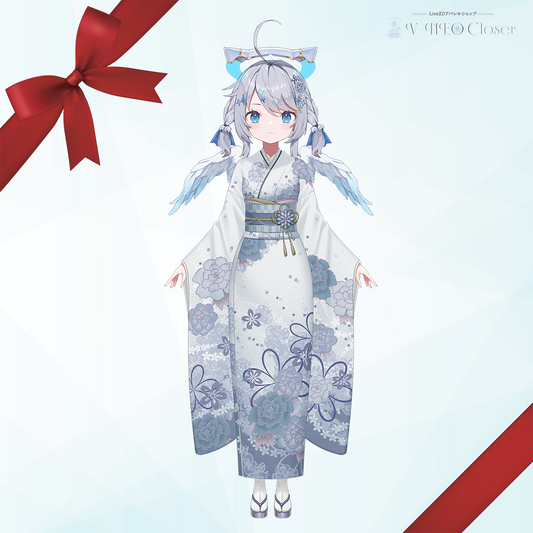 天空いあ×振袖(Blue)