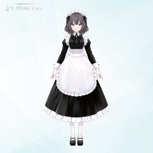 【V-NEO Closet】メイド服(Black)