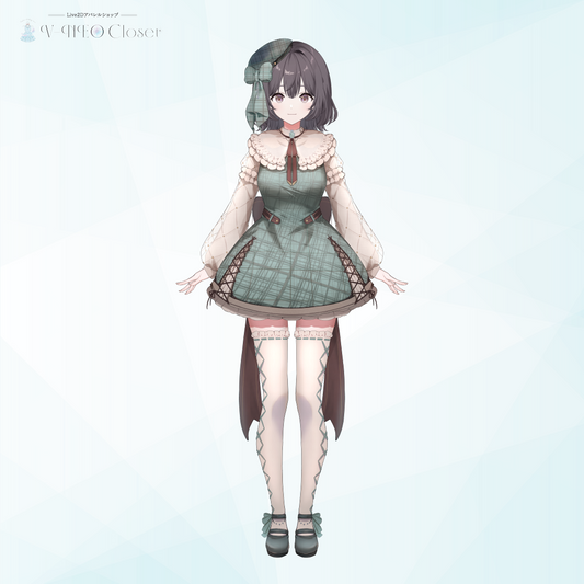 【V-NEO Closet】チェックワンピース(Mint)