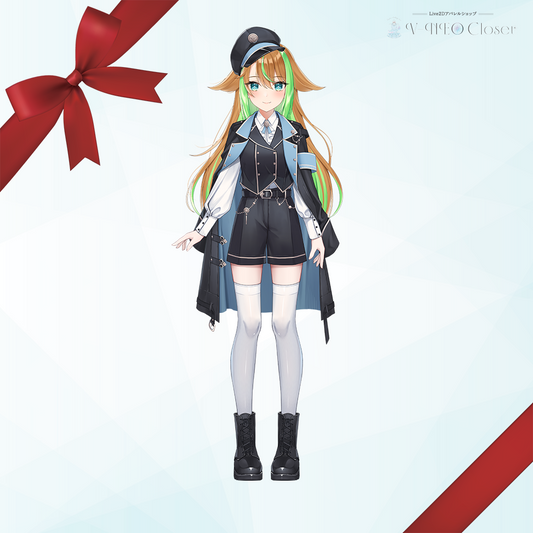 古泉みこと×軍服(BlueBlack)