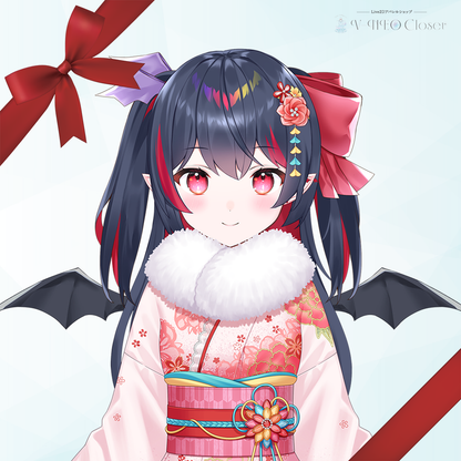 生稚くれあ×振袖(Pink)