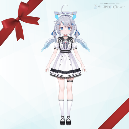 天空いあ×ワンピース(White)