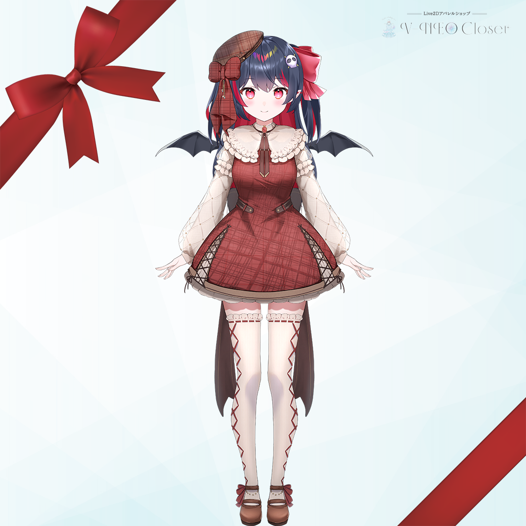 生稚くれあ×バレンタインワンピース(Red)