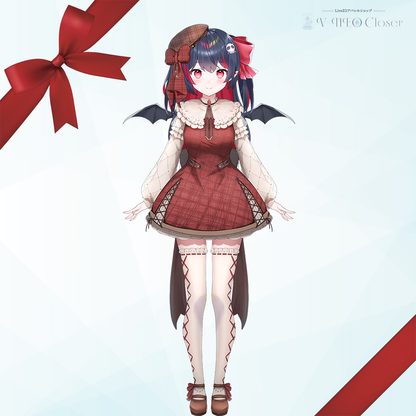 生稚くれあ×バレンタインワンピース(Red)