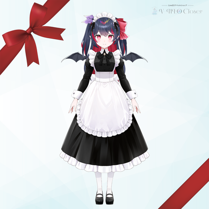 生稚くれあ×メイド服(Black)