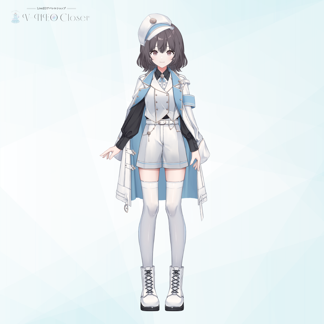 【V-NEO Closet】軍服(WhiteBlue)