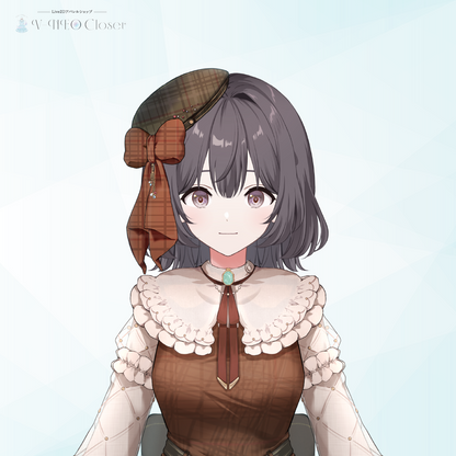 【V-NEO Closet】バレンタインワンピース(Brown)