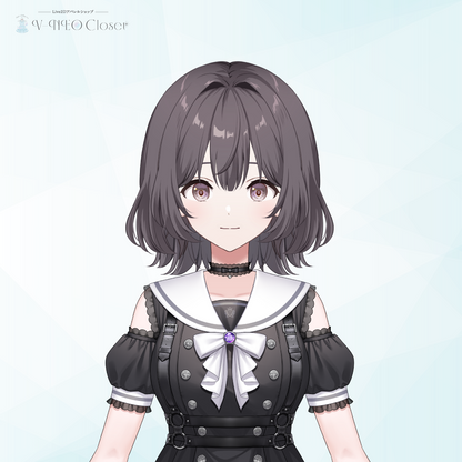 【V-NEO Closet】MAIROタイアップワンピース(Black)