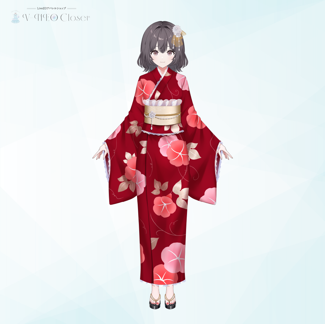 【V-NEO Closet】浴衣(Red)