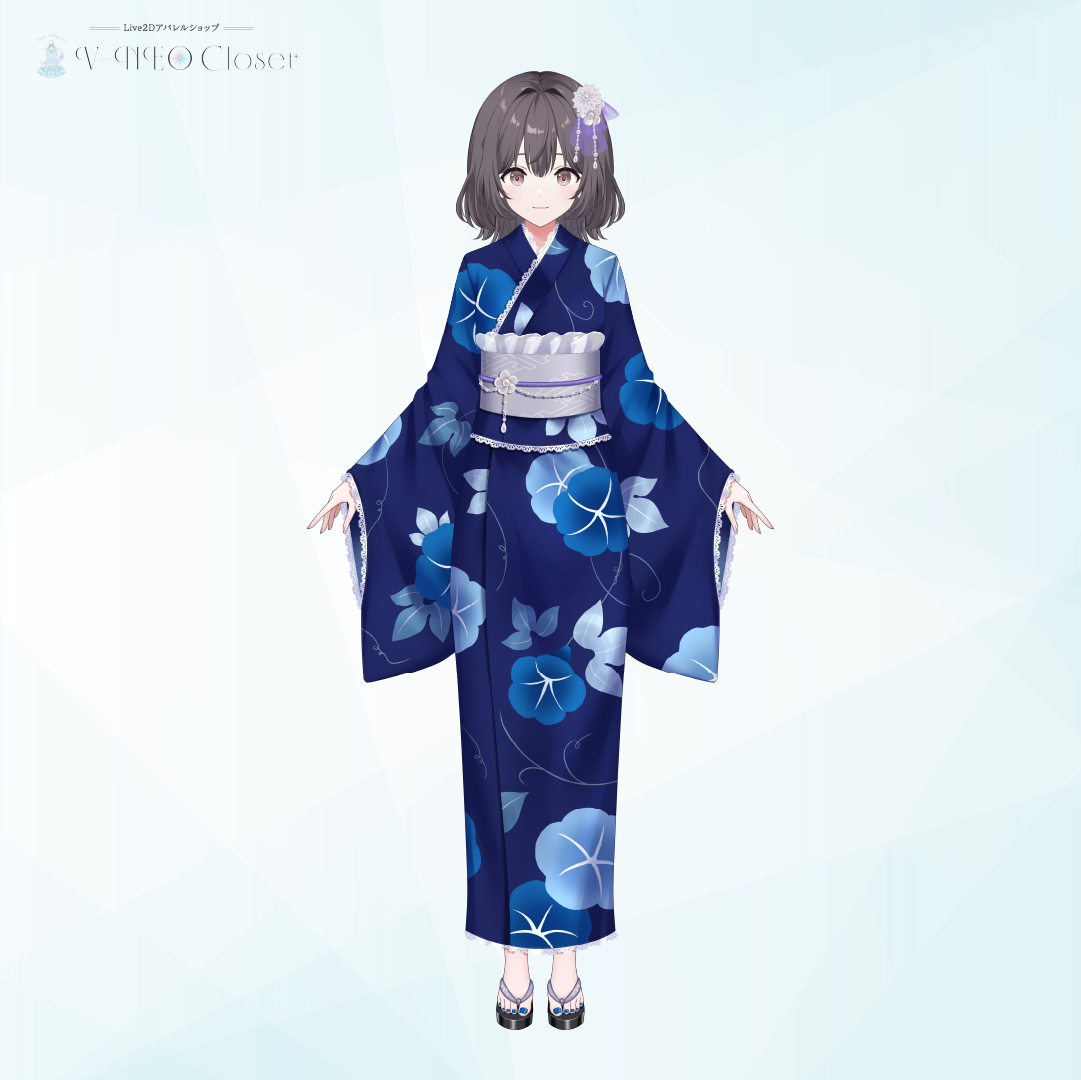 【V-NEO Closet】浴衣(Blue)