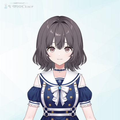 【V-NEO Closet】MAIROタイアップワンピース(Navy)