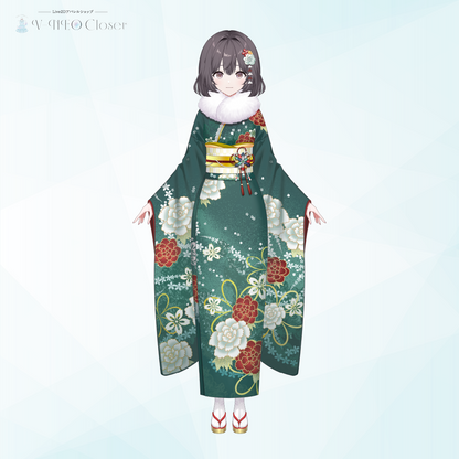 【V-NEO Closet】振袖(Green)