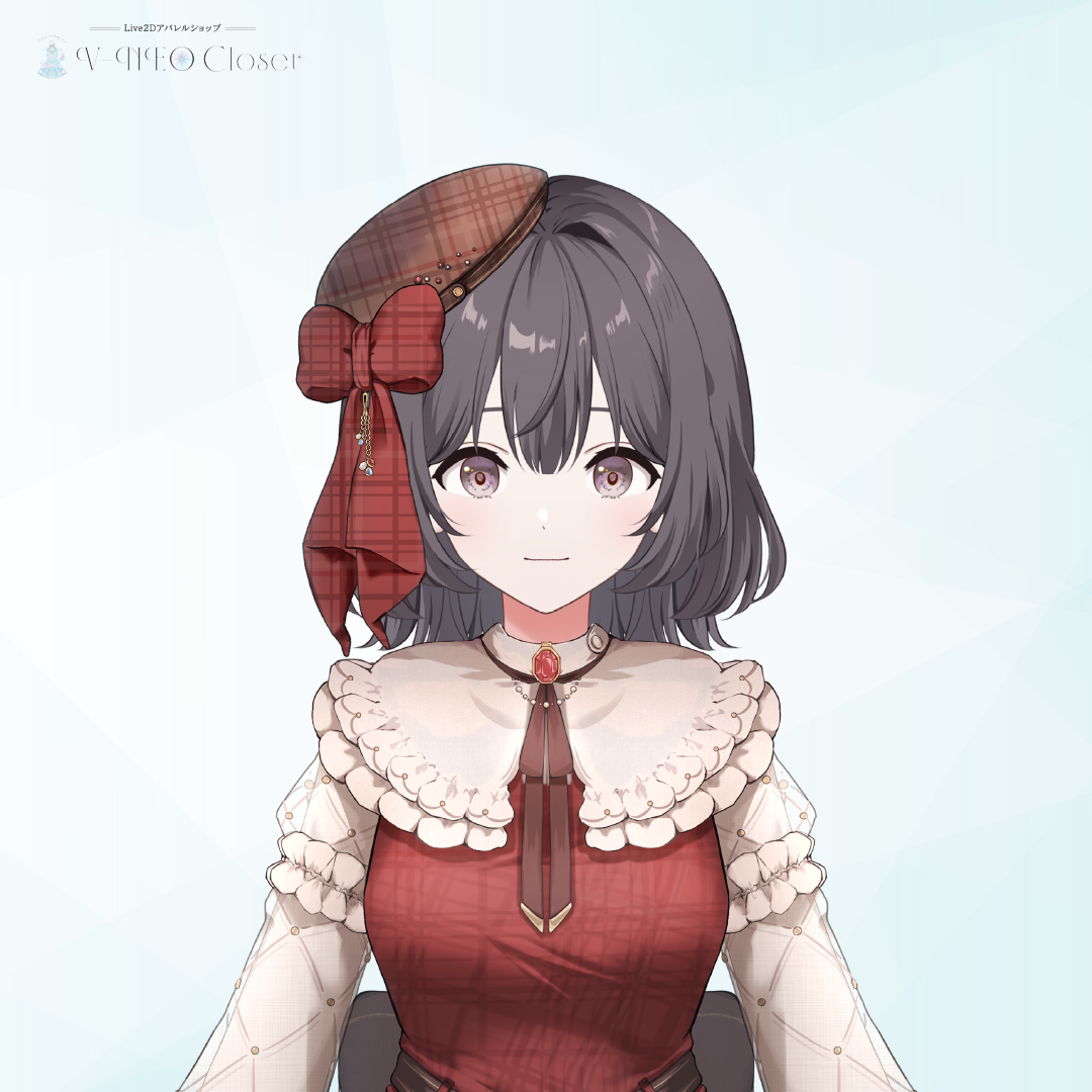 【V-NEO Closet】チェックワンピース(Red)