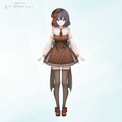 【V-NEO Closet】バレンタインワンピース(Brown)