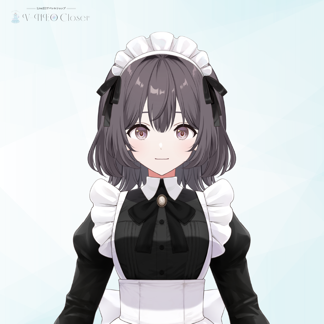 【V-NEO Closet】メイド服(Black)